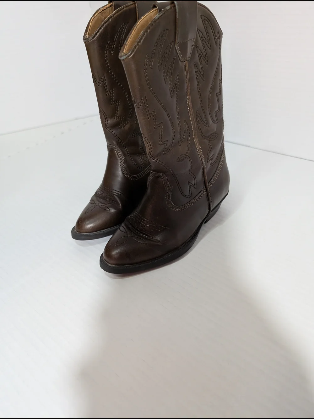 Nordstrom Classic Brown Western Cowboy Boots